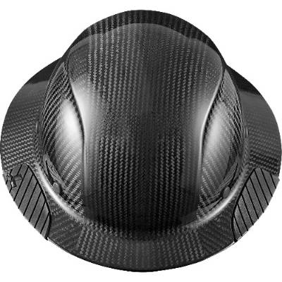 LIFT CARBON FIBER FULL BRIM HARDHAT- Gloss Black